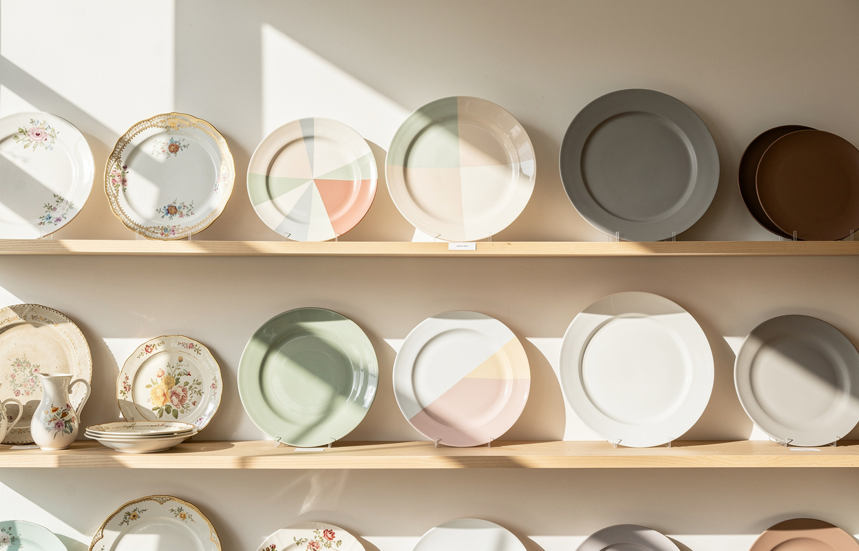Où trouver de belles assiettes pour un mur original ?