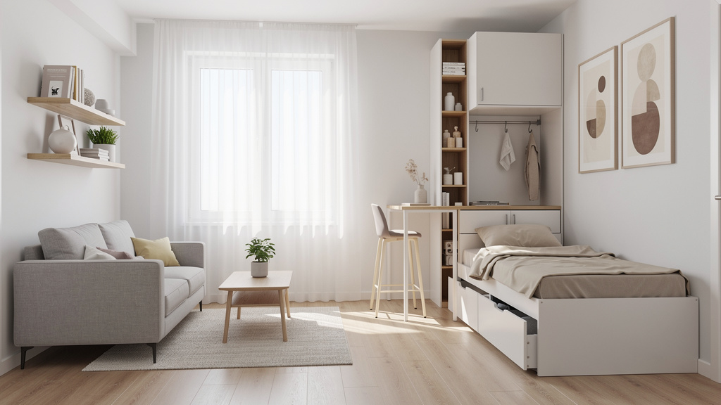 Comment tirer le meilleur parti d'un petit appartement de 25m2 ?