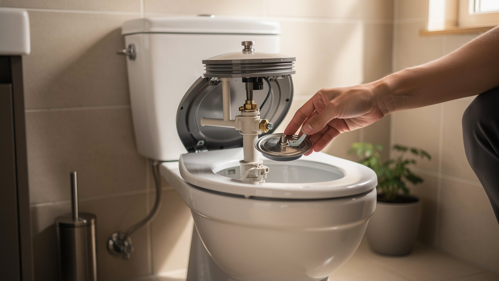 Comment arrêter une chasse d'eau qui coule ?