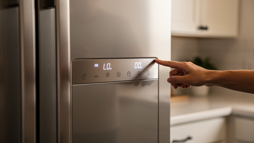 Reset du voyant filtre sur un frigo Samsung